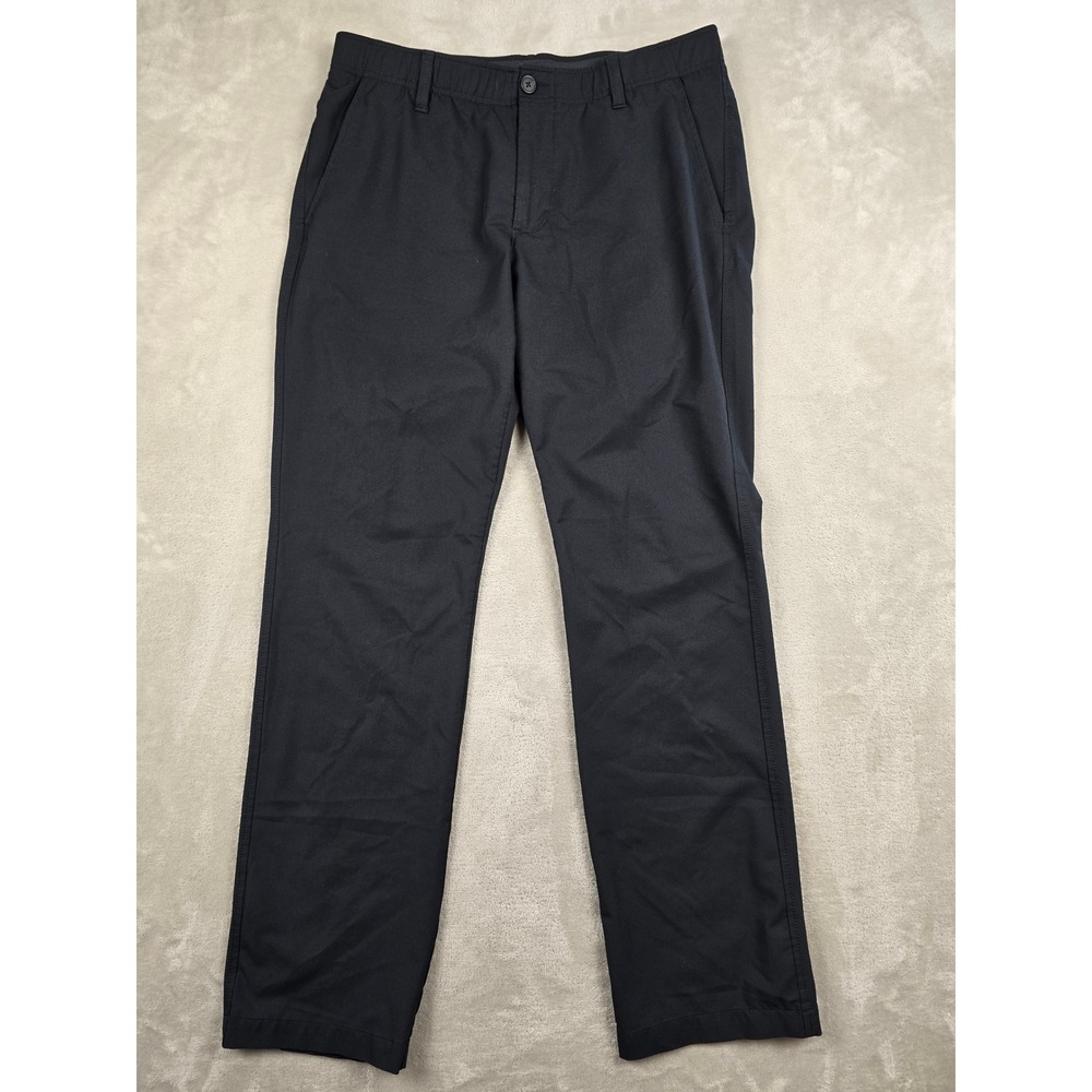 Under Armour Drive Golf Pants Mens 35x32 Black Performance 1364407